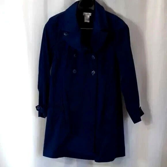 Monroe & Main size 16 blue long jacket - Picture 1 of 12